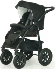Дитяча коляска 2 в 1 Verdi Laser BLACK 9023-VLB-06, black